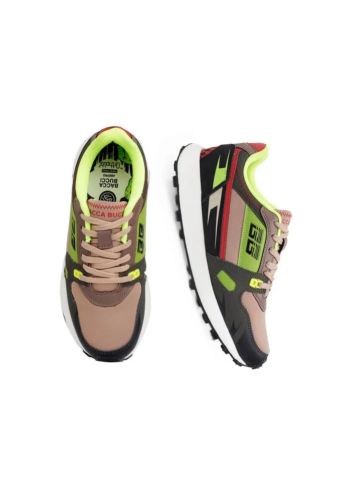 Bacca Bucci Neon Blaze TORQUE Rugged Edge Activewear Sneakers for Men | Best Price UAE